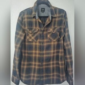 VANS Plaid Flannel Men's Tailored Shirt Size Small